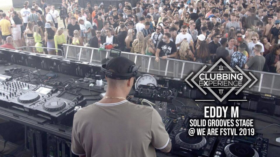Eddy M - Solid Grooves stage @ We Are Fstvl 2019